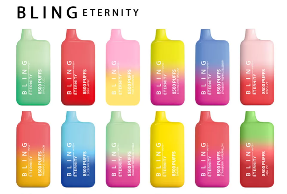 Bling Eternity Disposable Vape Sour Apple Flavors